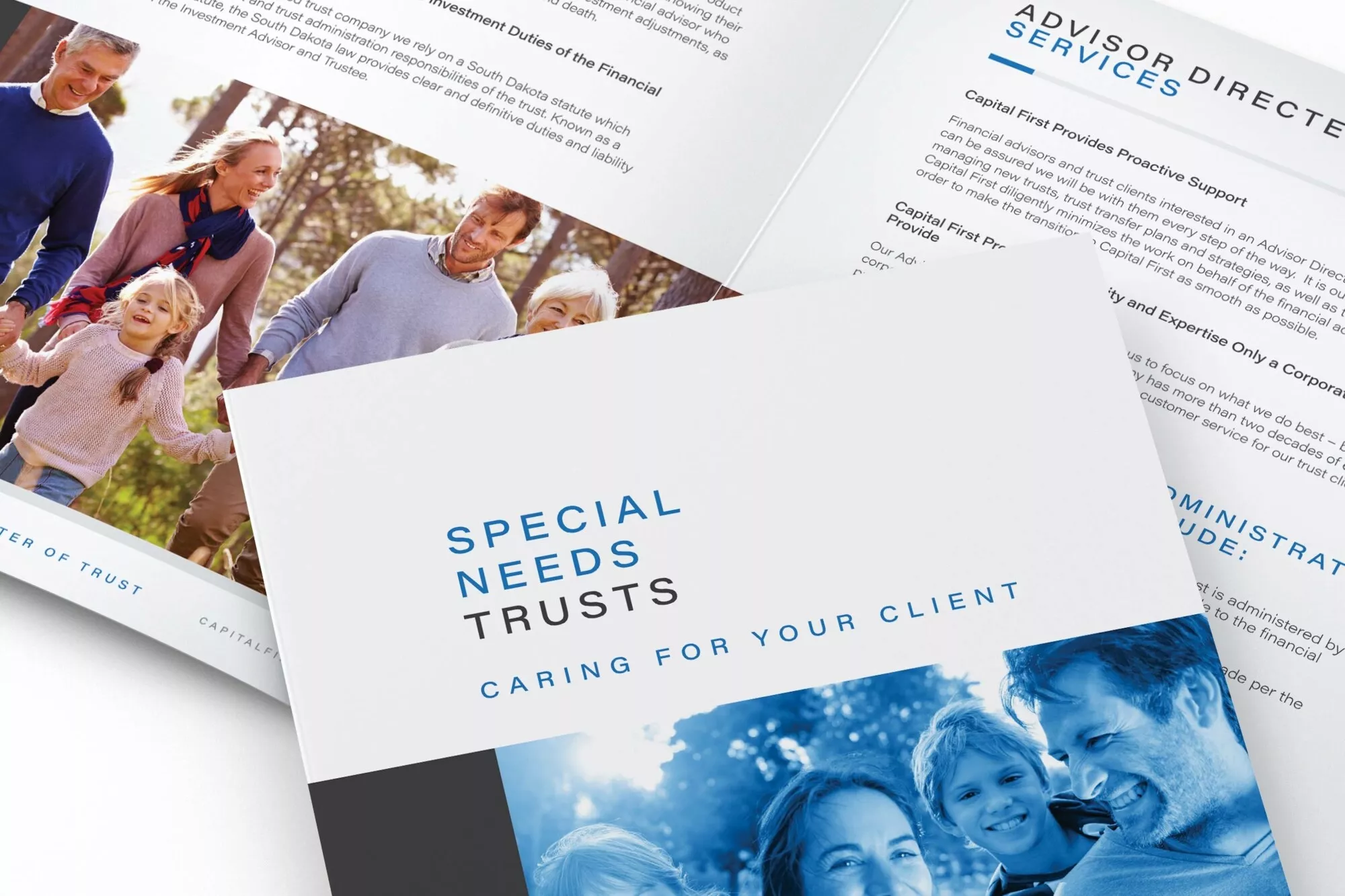 CAPITAL FIRST TRUST BROCHURES