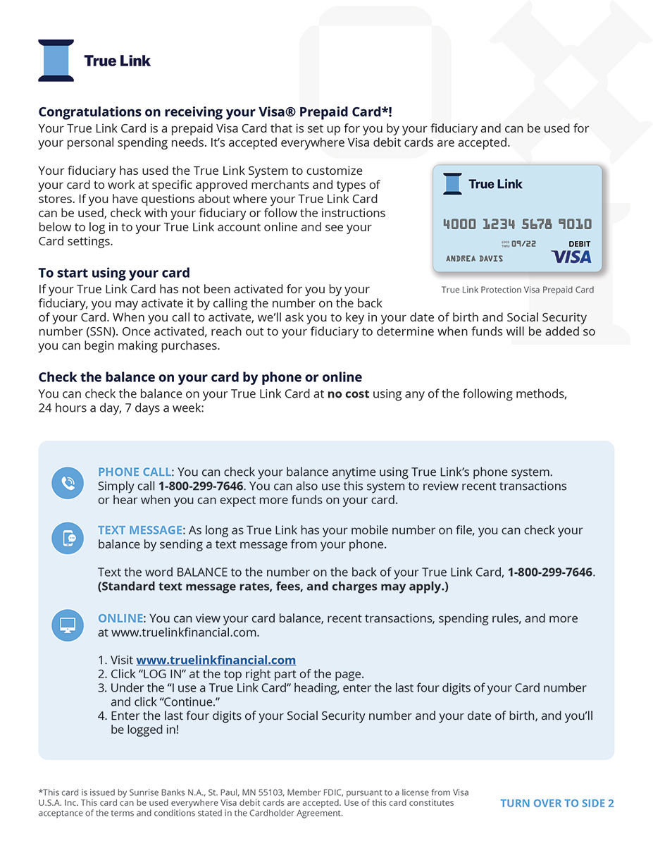 Truelink Brochure